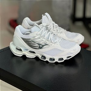 Tênis Unissex Mizuno Wave Prophecy 13-S Branco