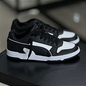 Tênis Puma RBD Game Low Branco+Preto -391759-7