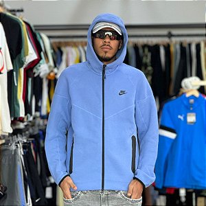 Jaqueta nike Tech Fleece FB7921-450 - Azul