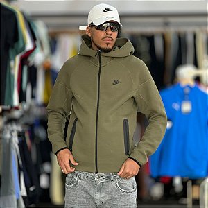 Jaqueta Nike Tech Fleece FB7921-222 - Verde