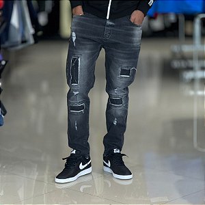 Calça Skinny Premium Patch 9341