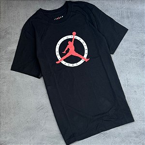 Camiseta Jordan Flight MVP Black/Red/White - DV8436-045
