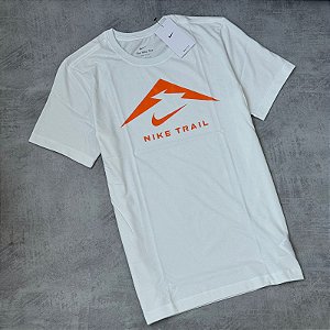 Camiseta Nike Trail (Dri-Fit) Branca