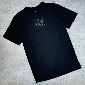 Camiseta Nike Sportswear Monogram Preto - FQ6597-010