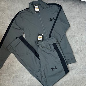 Agasalho Masculino Under Armour Knit Cinza - Chumbo