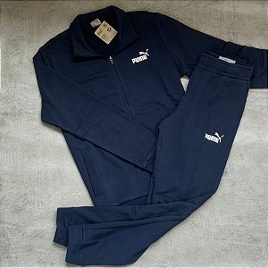 Conjunto Puma  Clean - Azul marinho