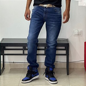 Calça Slim Fit denim 4003
