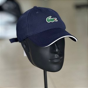 Boné Lacoste Golf Aba Grossa Azul Marinho