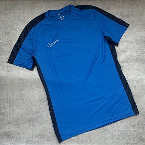 Camiseta Nike Academy Dri-Fit - Azul royal+marinho