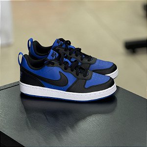 Tênis Nike Court Borough Low- Azul+preto