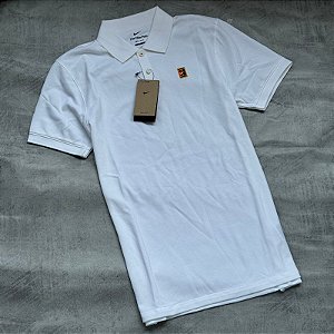 Camisa Polo Nike Court Branco -