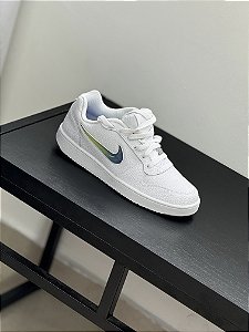Tênis Nike Ebernon low branco - Swoosh Gel