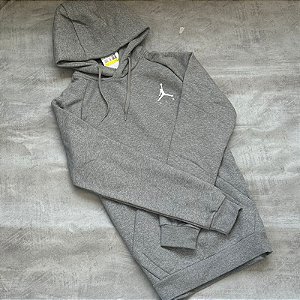 Jaqueta Moletom Jordan AIR - Cinza