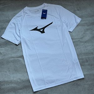 Camiseta Mizuno park branco