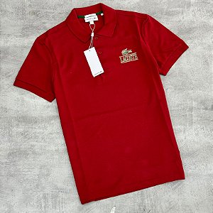 Camisa Polo Lacoste Since-Regular Fit Vermelha