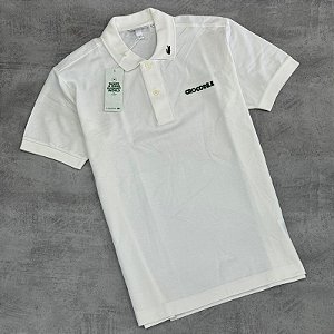Polo Lacoste  L.12.12 Crocodile - Branco