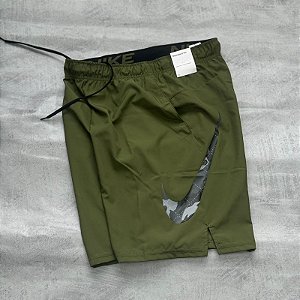 Bermuda Nike Flex Swoosh - Verde Militar