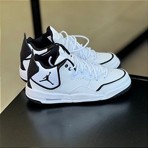 Tênis Jordan Courtside 23 GS 'White Black'