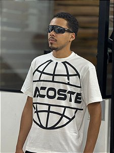 Camiseta Lacoste Global - Branco