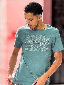 Camiseta lacoste ultra -dry - Verde musgo