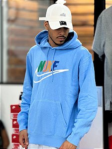 Moletom Nike Club Futura Azul - fz0772-412
