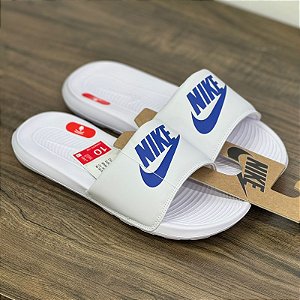 Chinelo Slide One Victory- White\Blue