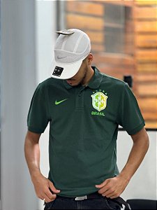 Camisa Polo Nike Brasil FJ7304 397 - Masculino