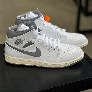 Tenis Air Jordan 1 Mid Neutral Grey