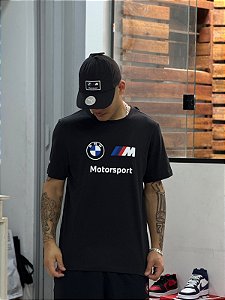 Camiseta Puma BMW Motorsport- Preto