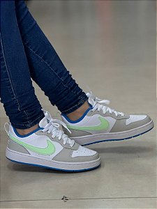 Nike Court Borough Low- vapeur verte