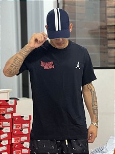 Camiseta Jordan GFX Masculina-Preto