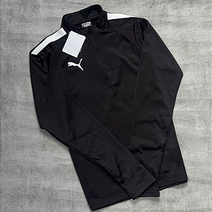 Jaqueta Puma Teamliga - Drycell Preto