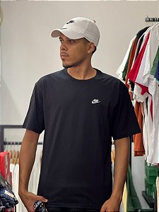 Camiseta Sportwear Nike Club-Preto