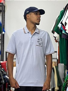 Camisa Polo Lacoste did it first -lilás