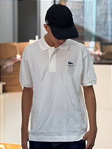 Polo Lacoste Paris- Branco