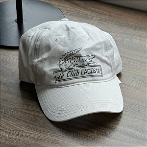 Boné Lacoste Le Club branco - RK6005-23-70V