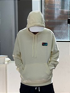 Moletom Nike Club Fleece-Creme