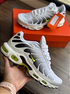 Air Max Plus White/Black/green