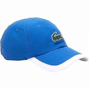 Boné Lacoste Contraste Azul royal