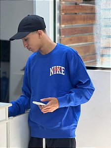 Blusão Nike Crew Azul - FV4445-480