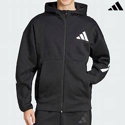 Jaqueta Capuz New adidas Z.N.E. Full-Zip - Preto