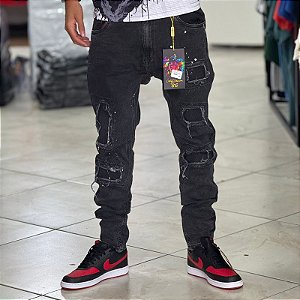 Calça jeans premium patch-0261