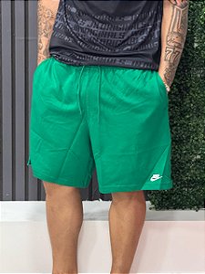 Shorts Nike Club Moletom - Verde
