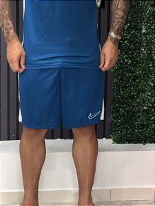Short Nike Academy 2025 - azul + branco