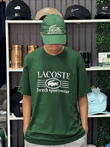 Camiseta Lacoste French Sportswear- Verde