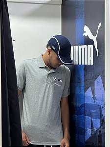 Camisa Polo BMW Motorsport Cinza
