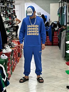 Conjunto Lacpste- Azul Royal