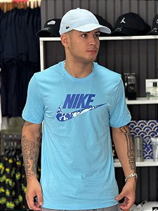Camiseta Nike Sportwear Azul Claro HQ0832-409
