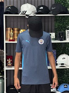 Camisa Treino Manchester City Masculina | Azul