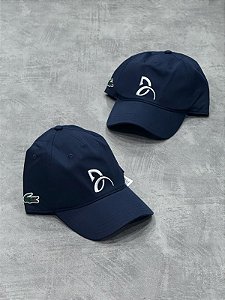 Bone Lacoste Novak Djokovic Azul Marinho
